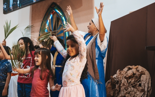 Foto Culto de Páscoa