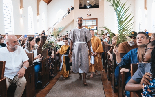 Foto Culto de Páscoa