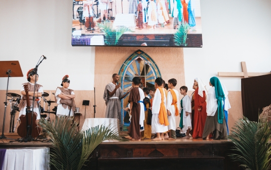 Foto Culto de Páscoa