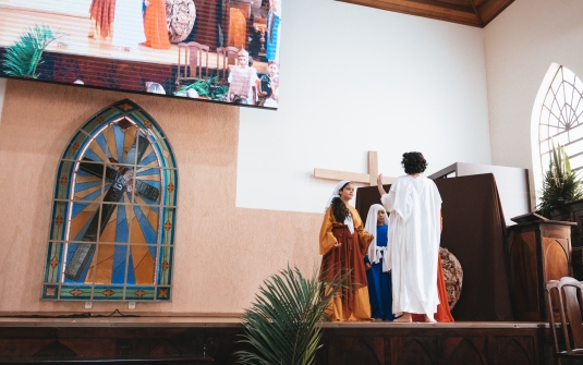 Foto Culto de Páscoa