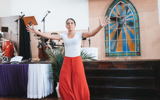 Foto Culto de Páscoa