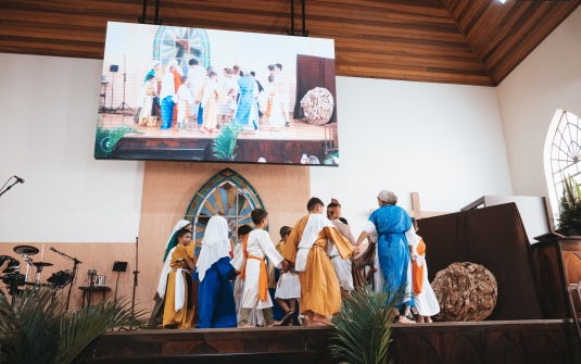 Foto Culto de Páscoa