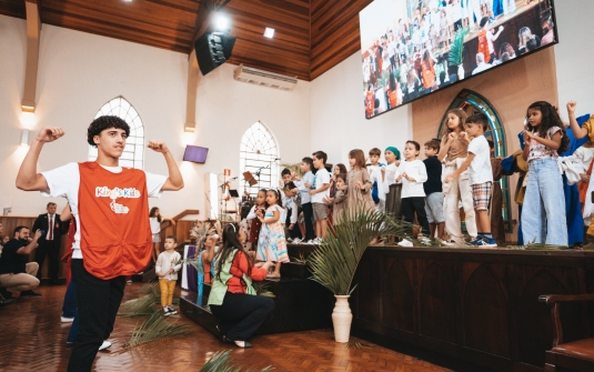 Foto Culto de Páscoa