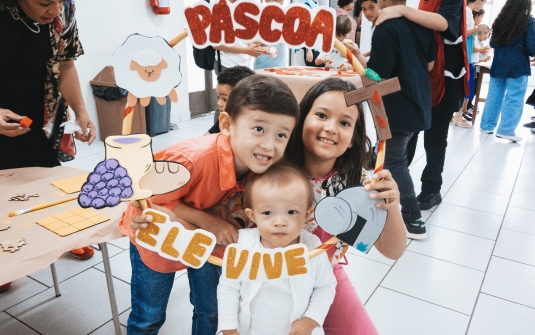 Foto Culto de Páscoa